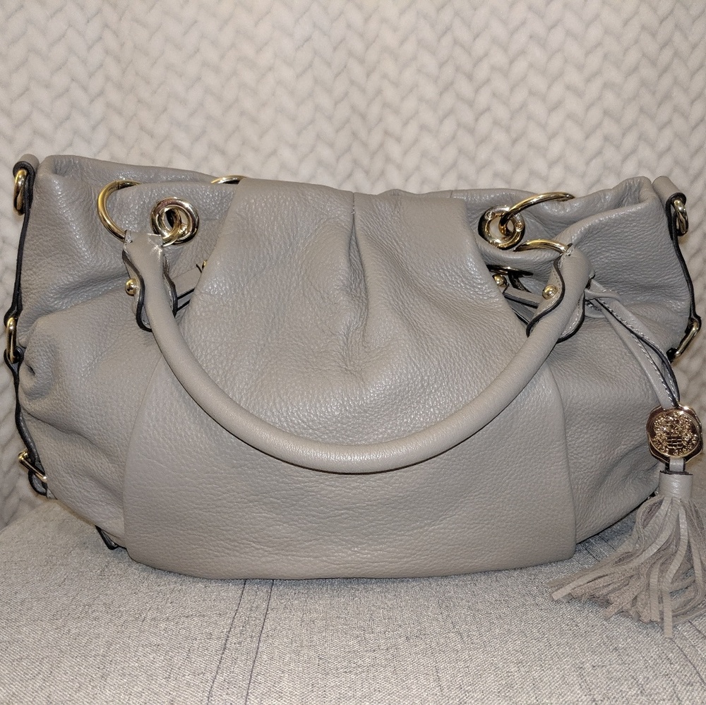 Vince Camuto: Gray Hobo Bag